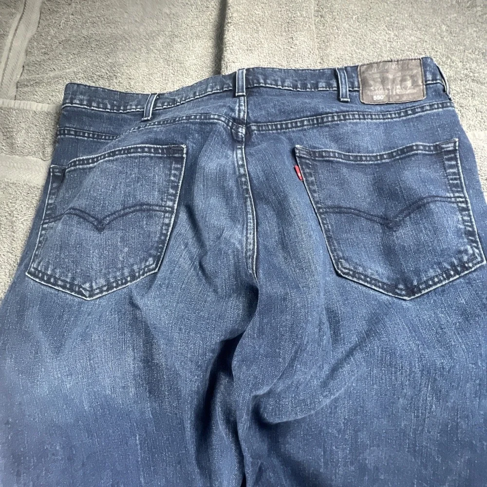 Levis‎ 550 Jeans Mens 44 Blue Relaxed Baggy Tapered  Orange Tab 44x30